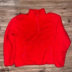 Bright Red Pullover Men’s Sweater